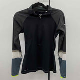 Nike Women's Size M Black Solid Long Sleeve Shirt
