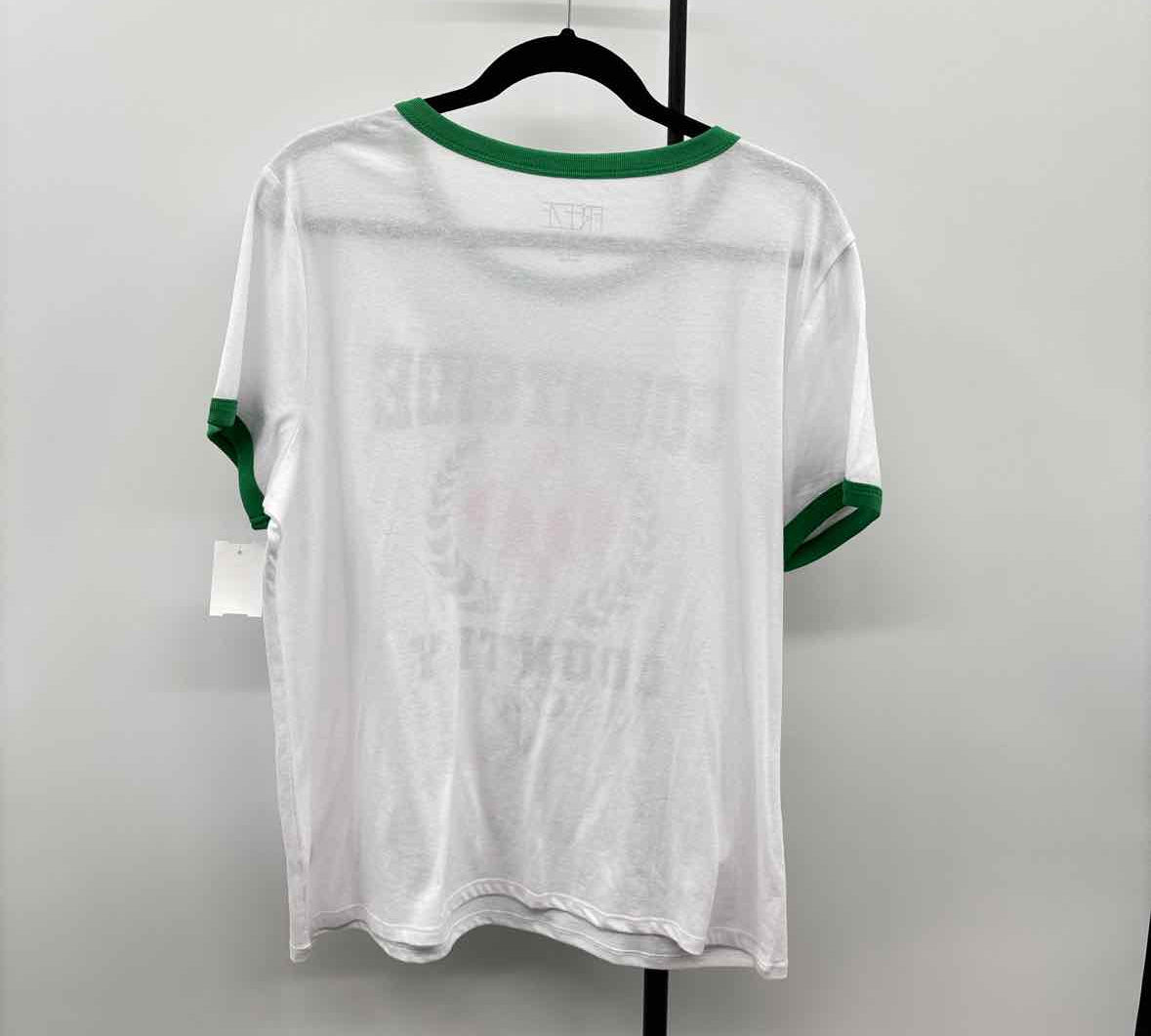 Freeze Women's Size 2X Green Words T-Shirt
