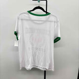 Freeze Women's Size 2X Green Words T-Shirt