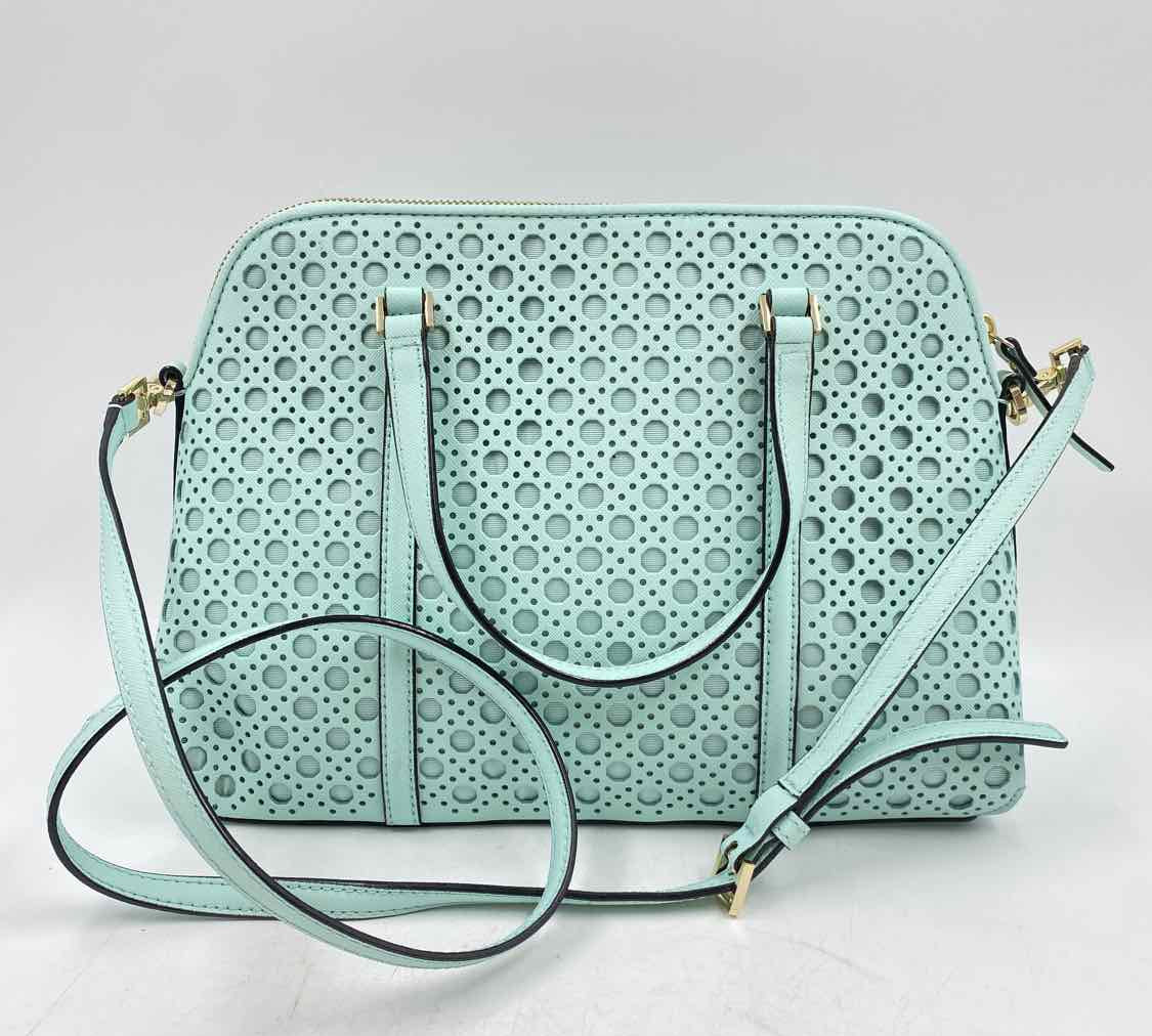 Kate Spade Women's Aqua Luxe textured Purse