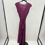 Matilda Jane Women's Size 6 Magenta Heathered Dress