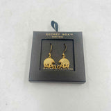 Secret Box Women's Gold New with Tags Football Earrings