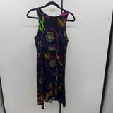 Desigual Women's Size 10 Black Floral Dress