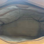 Interior MICHAEL KORS Caramel Brown Saffiano Leather JET SET TRAVEL Tote Purse