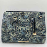 Brahmin Women's Green Luxe textured Purse