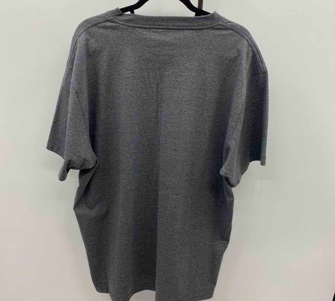 Dickies Men's Size 2XL Charcoal Cotton/Polyester Heathered T-shirt
