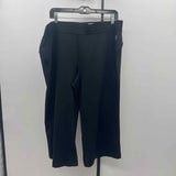 Fila Women's Size 16 Black Solid Capris