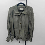 Marrakech Women's Size 2X Olive Solid Jacket