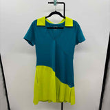 Oakley Women's Size 14 Teal Color Block Dress