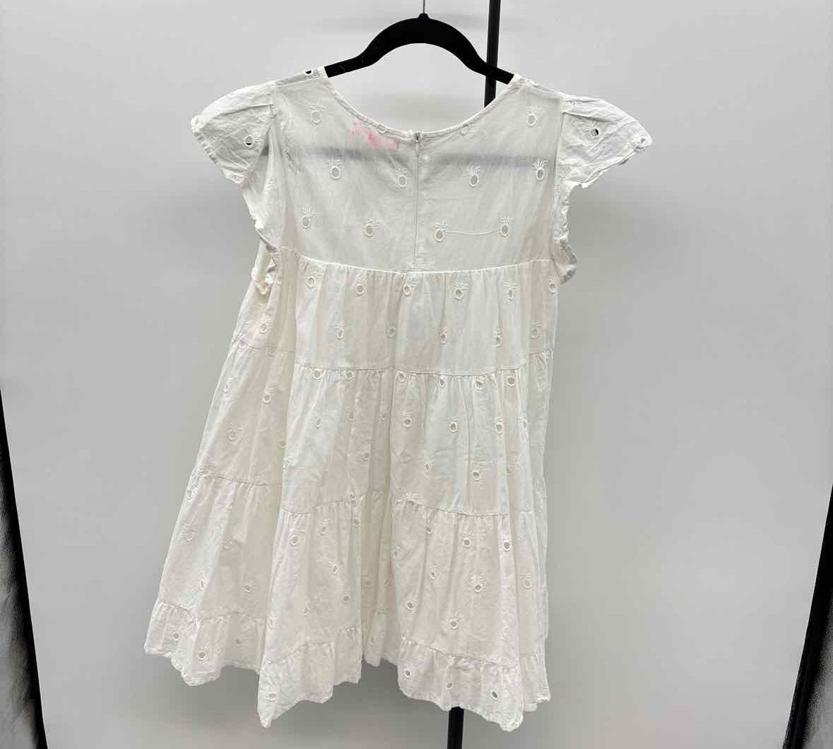 Simply Southern Women's Size L White cutouts Short Sleeve Shirt
