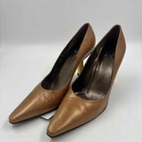 Stuart Weitzman Women's Shoe Size 8 Gold Solid Heels