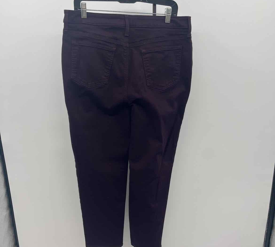 Chico's Women's Size 12 Purple Solid Jeans