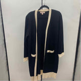 Philosophy Women's Size XL Black Solid Cardigan