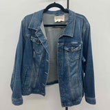 Vince Camuto Women's Size 2X Blue Solid Jacket