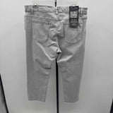 Jones New York Women's Size 14 Gray Solid Capris