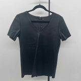 Kill City Women's Size S Black Solid Short Sleeve Shirt