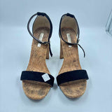 Lov mark Women's Shoe Size 8 Black Textured Sandals