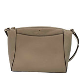 KATE SPADE Tan "Light Sand" Pebble Leather MONICA Crossbody Purse