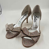 Butter Women's Shoe Size 8 Multi-Color glitter Heels