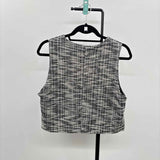 H&M Junior's Size M Black Tweed Vest