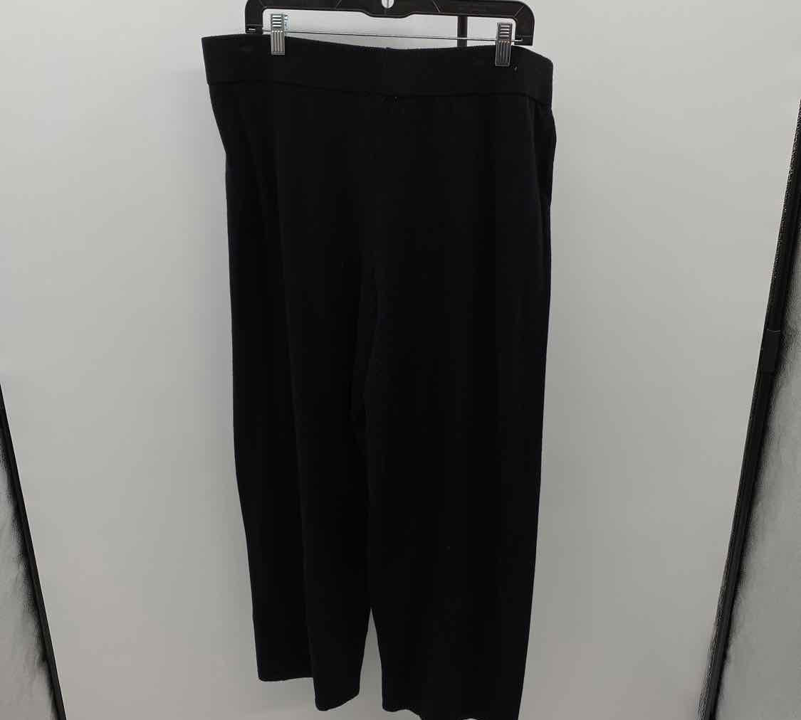 Sioni Women's Size 20 Black Solid Pants