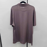 7 Diamonds Men's Size XL mauve dots Short Sleeve Shirt