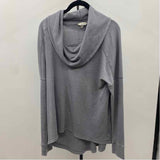 Lucky Brand Women's Size M Gray Textured Long Sleeve Shirt