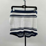 Maeve Women's Size XL Navy Solid Sleeveless Shirt
