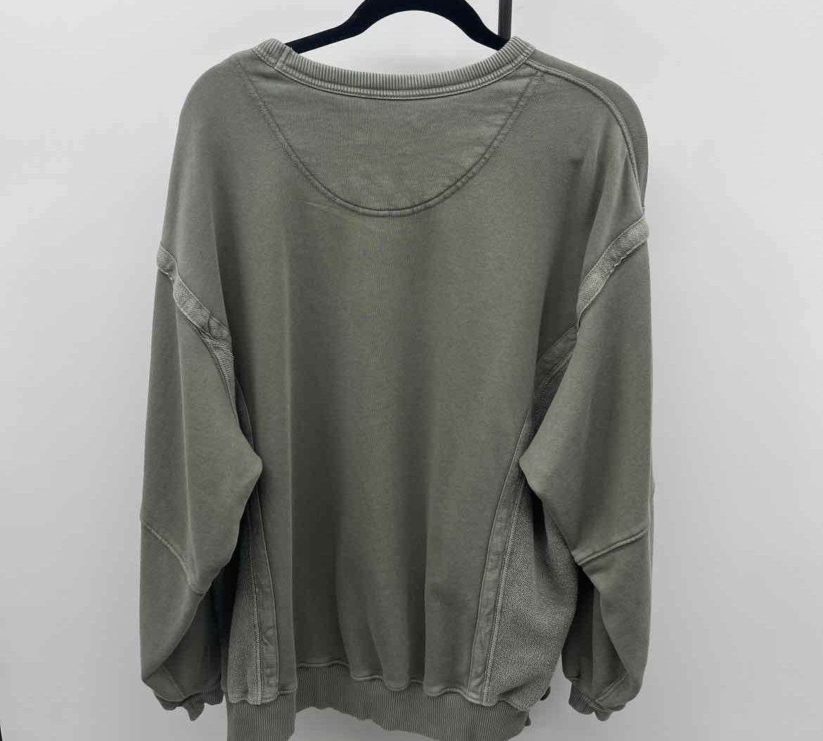 Aerie Junior's Size S Olive Solid Sweatshirt