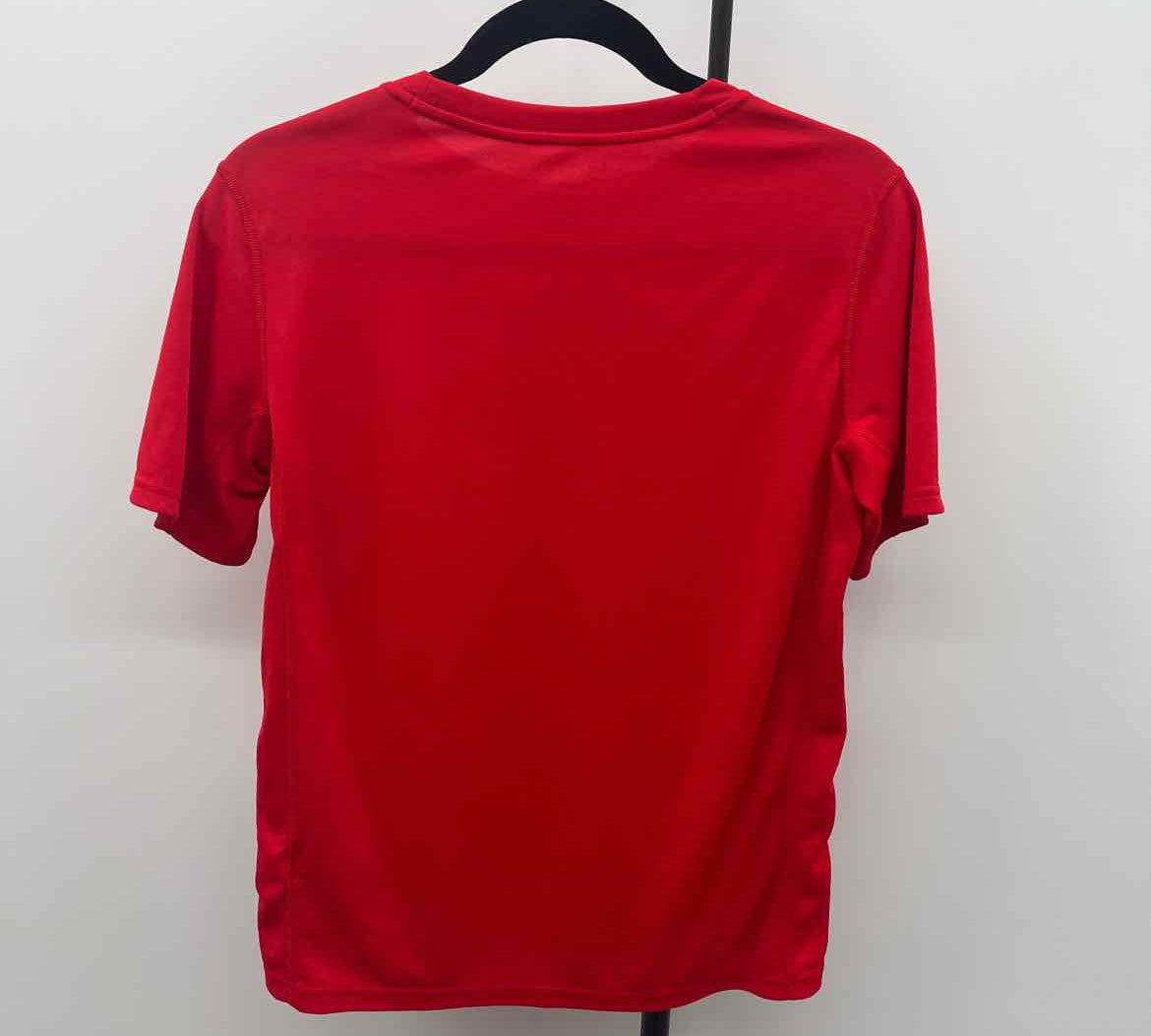 Nike Women's Size XL Red Logo Short Sleeve Shirt