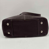 Coach Women's Brown Luxe pebbled Purse