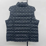 Charter Club Women's Size XL Black medallion Vest