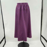 Tory Burch Women's Size 6 Red Stripe Skirt