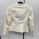 Guess Women's Size S White Solid Jacket