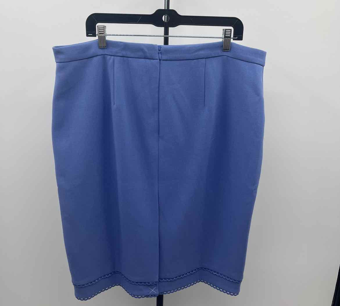 Ann Taylor Women's Size 16 Lilac Solid Skirt