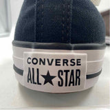 Converse Women's Shoe Size 9.5 Black Solid Sneakers