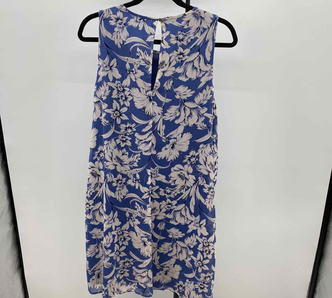 Tommy Hilfiger Women's Size 14 Blue Floral Dress