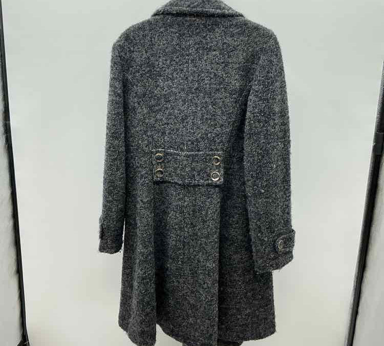 Ivanka Trump Women's Size 12 Charcoal Textured Coat