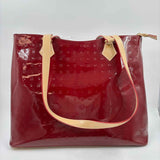 Arcadia Women's Red Luxe embossed Purse