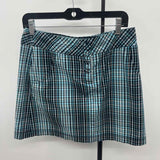 Cutter Buck Women's Size 6 Blue Plaid Skirt