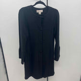 Nanette Women's Size M Black Textured Coat