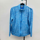 Talbots Women's Size L Blue Heathered Jacket