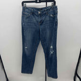 Simply Vera Wang Women's Size 8 Blue Distressed Jeans