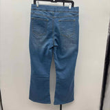Denim & Co Women's Size 12 Blue Solid Jeans