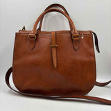 Fossil Women's Caramel Luxe Solid Purse
