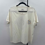 Eddie Bauer Women's Size XL Ivory Nature T-Shirt