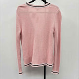 Talbots Women's Size S Pink Solid Cardigan