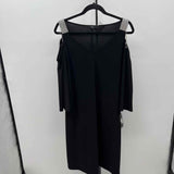 MSK Women's Size 14 Black Solid Dress