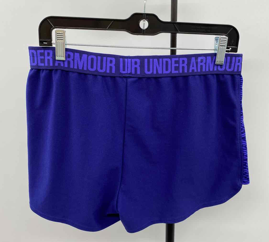 Under Armour Junior's Size XL Purple Solid Shorts
