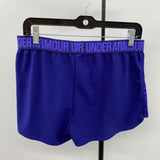 Under Armour Junior's Size XL Purple Solid Shorts